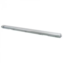 Hermetikus lámpatest készlet + 2 x LED cső G13 18W 4000K semleges fehér 1800lm 120cm IP65 Eco Light