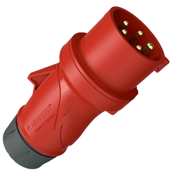 PowerTOP Xtra 16A 5p 6h 400V dugó, IP54, csavaros csatlakozókkal