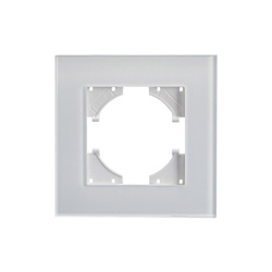 Egyszeres üvegkeret fehér, ViP ViPlast