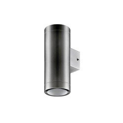 Inox homlokzati kerti lámpa, Aster 2xGU10 Struhm