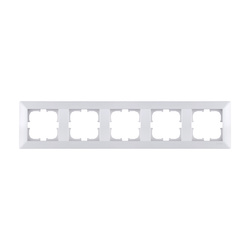 5gang keret Fehér O105/01E EXEN (Odak)