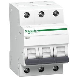 Kismegszakító K60N-C16-3 C 16A 3-pólusú Schneider A9K02316