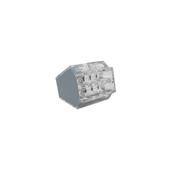 Szerelőcsatlakozó merev vezetékekhez 8x 0,5-2,5mm2 Szürke EDO208 EDO Technic