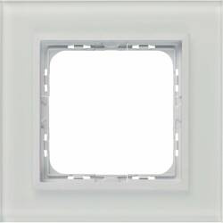 Egykeretes keret matt fehér üveg 4mm - R-1RGC/78/00 Sonata Prestige