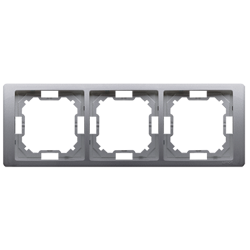 3 irányú keret Neos univerzális vízszintes és függőleges acél inox Simon Basic BMRC3/21
