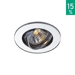 Lámpatest, MR11 kerek, ezüstszürke, max 20W Spotline