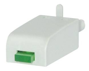 M-típusú túlfeszültségvédelmi/jelzőmodulok. LED zöld.  MODUL L M62G SZÜRKE