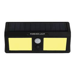 SUNARI FLS-18 COB PIR 3W-os napelemes LED lámpa 200lm 6000K 800mAh T-90818 PLASTROL