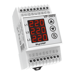 Háromfázisú feszültség relé VP-380