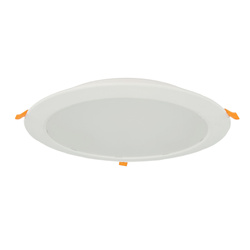 Süllyesztett LED lámpatest ALEXIS 30W 3000lm IP20 CCT kerek fehér | HOROZ