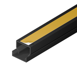 Kábeltálca öntapadó 20x10 (2m) Sötét Antracit EDO777762