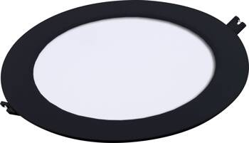 Shaun2 18 W süllyesztett lámpatest 4000 K 1350 lm IP20 fekete 71243 Rabalux