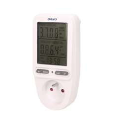 Wattmérő, energiaszámológép LCD kijelzővel Orno OR-WAT-435