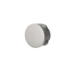 Felületre szerelhető vízmentes elosztódoboz kábelátvezetőkkel, pattintós fedéllel, 80x45mm, IP55, szürke, EDO777769, EDO Technic