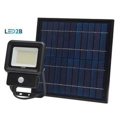LED-es reflektor mozgásérzékelővel SOLAR LED NCS 30W COLOR COLD WHITE LED2B