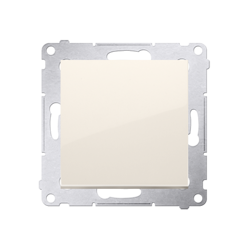 Simon 54 Premium Egypólusú krém kapcsoló (moduláris), gyorscsatlakozó, DW1.01/41