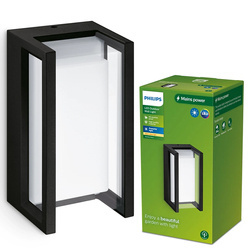 LED PYRONA 12W 2700K 1500lm IP44 fekete Philips kültéri fali lámpa 12W 2700K 1500lm IP44 fekete Philips