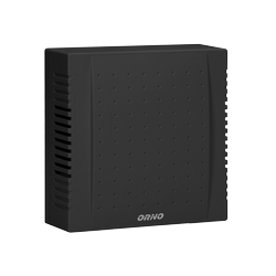 Elektromechanikus kéttónusú csengő QUARTO AC 230V fekete OR-DP-MR-149/B Orno