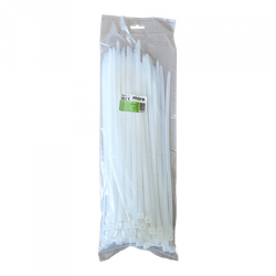 OK-76350W 7,6x350mm Fehér /100db / M20142 Eco Light kábelkötegelő OK-76350W 7,6x350mm /100db / M20142 Eco Light