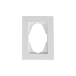 Dupla aljzathoz való ABS keret fehér, ViP ViPlast