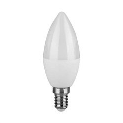 LED izzó E14 3,7W 4000K semleges 320lm gyertya V-TAC