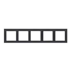 5-ös keret matt fekete Simon 10