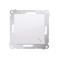 Simon 54 Premium Fehér lépcsőkapcsoló (moduláris) X csavaros csatlakozók, DW6A.01/11