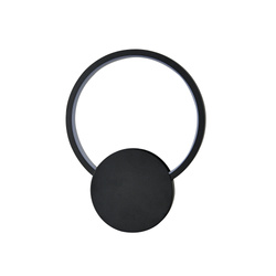 FOREVER-W LED fali lámpa 7W 400lm 4000K IP20 fekete | HOROZ