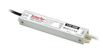 Hermetikus tápegység 30W 12V IP67 2.5A univerzális Scharfer SCH-30-12