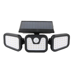 LED-es napelemes lámpa SUNARI FLS-03 74*SMD PIR 8W 600lm 6000K 2400mAh 2400mAh