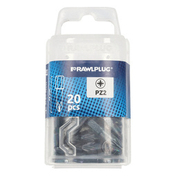 Torziós Pozidriv2 Pozidriv2 PZ2x25mm műanyag csomag 20 db