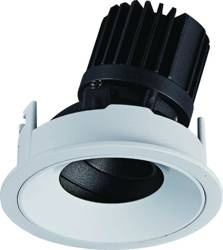 Süllyesztett, kerek, világító GALEXO LED 7W 3000K 572lm fehér Maxlight H0106