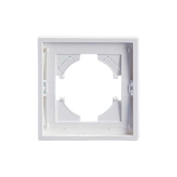 Egyszeres ABS keret fehér, iZi ViPlast sorozat