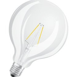 LED izzó Retrofit CLASSIC GLOBE E27 2.5W = 25W 2700K gömb Osram
