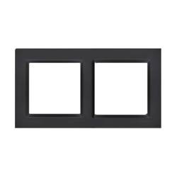 2-es keret matt fekete Simon 10