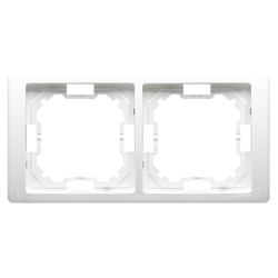 2 irányú keret Neos univerzális vízszintes és függőleges fehér Simon Basic BMRC2/11