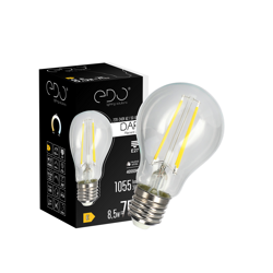 Dekorációs izzó DARI LED izzószál 8,5W, E27, 4000K, 1055lm, 230V, CLEAR A60, EDO777630 EDO Solutions