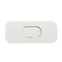 Billenőkapcsoló, 2 pólusú, 2,5A, 250V; fehér színű