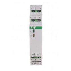 Átalakító: áram; DIN; 0÷285VAC,0÷400VDC; 9÷30VDC; IP20; -20÷50°C; MAX-MB-3I-1-15A F&F