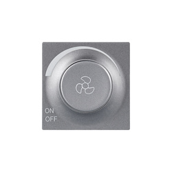 Fordulatszám-szabályzó fedlap ezüst, ViP ViPlast