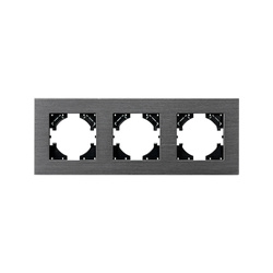 3-as alumínium keret ezüst, ViP ViPlast