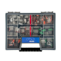 EDO Technic merev vezetékekhez való csatlakozókészlet | 30x EDO202, 30x EDO203 20x EDO204, 20x EDO205 + KNO20154