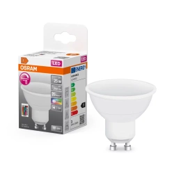 OSRAM LED RGBW 2,9W 2700K meleg GU10 + távirányító