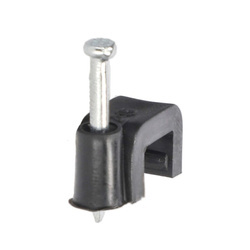 FLOP kábeltartó YDYp2x1.5 7/5 fekete 100db-os csomag H.7012C Pawbol