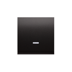 Simon 54 Premium Antracit , szimpla billentyű  kijelzővel, megvilágított kapcsolóknak/nyomógomboknak, DKW1L/48