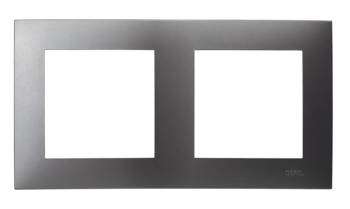 Keretes dupla SZAFIR szürke Ospel Ospel