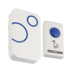 Vezeték nélküli csengő NUTKA 3V (2x AA) L fehér kék Struhm