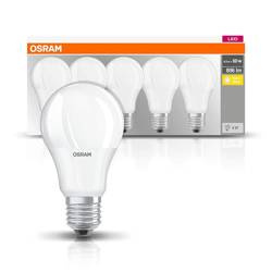 Osram Base matt műanyag búra, 8,5W, 806lm, 2700K, E27 LED körte izzó 5 db