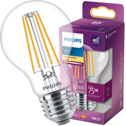 LED izzó klasszikus 75W E27 WW A60 CL ND ND RFSRT4