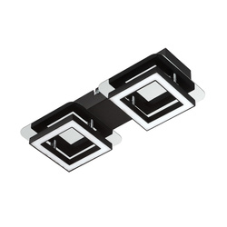 LIKYA-2 mennyezeti felületre szerelhető lámpatest 2x5W 600lm 4000K IP20 króm | HOROZ